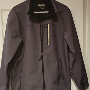 Walls Ripsto Men's Soft Shell Waterproof Jacket. Size medium.